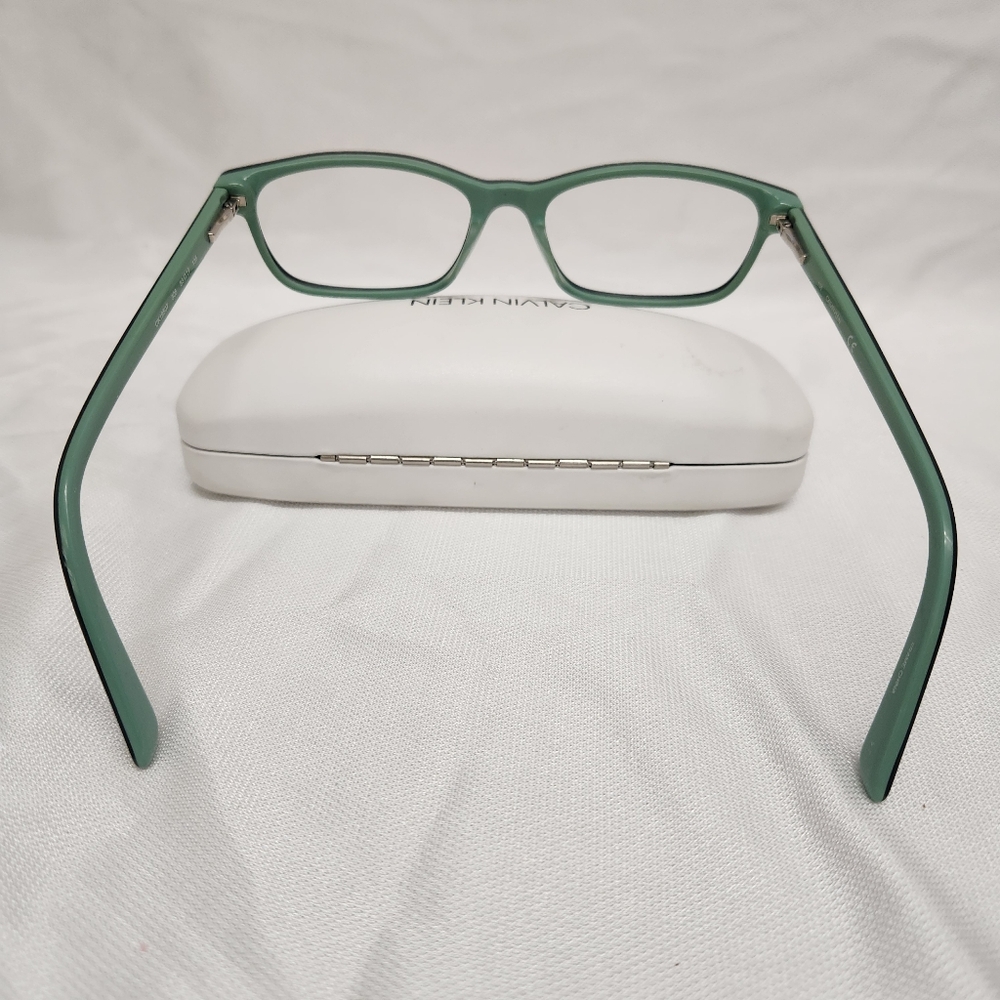 Calvin Klein Women's Mint Green Eyeglasses - Picture 7 of 10